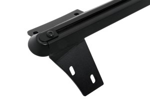 Jeep JK Pillar Bracket - Dee Zee - A-Pillar Light Channel Bracket - Black Powder Coat - `07-`18
